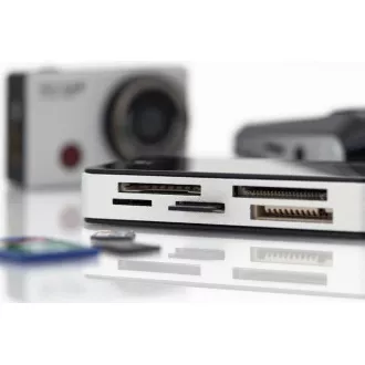DIGITUS USB 3.0 Kartenleser mit USB 1m Verbindungskabel MS/SD/SDHC/MiniSD/M2/CF/MD/SDXC Karten Unterstützung DIGITUS USB 3.0 Kartenleser mit USB 1m Verbindungskabel MS/SD/SDHC/MiniSD/M2/CF/MD/SDXC Karten Unterstützung