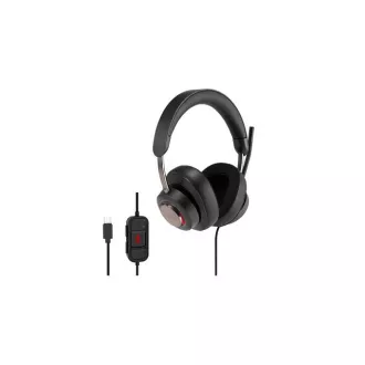 Kensington H2000 USB-C-Kopfhörer mit Mikrofon und Lautstärkeregler Kensington H2000 USB-C-Kopfhörer mit Mikrofon und Lautstärkeregler