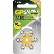 GP ZA10 - Hörgerätebatterien 6 Stück