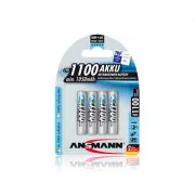 Ansmann AAA NiMH 1100 mAh Akku (4 Stück)