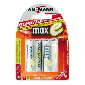 Ansmann Akku C NiMH 4500 mAh (2 Stück) maxE Ansmann Akku C NiMH 4500 mAh (2 Stück) maxE