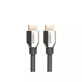 LANBERG Ultra High Speed HDMI 2.1 Kabel, 48 Gbps, 8K@60Hz, 5K@120Hz, 1m Länge, schwarz, vergoldete Stecker