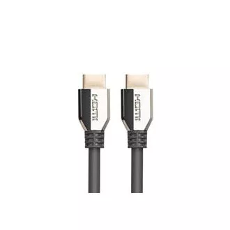 LANBERG Ultra High Speed HDMI 2.1 Kabel, 48 Gbps, 8K@60Hz, 5K@120Hz, 1m Länge, schwarz, vergoldete Stecker