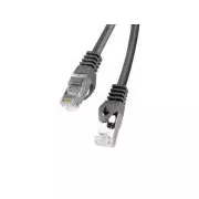 LANBERG Patchkabel CAT.6 FTP 0.5M schwarz Fluke Bestanden