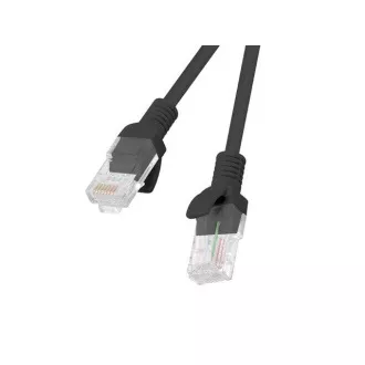 LANBERG Patchkabel CAT.6 UTP 1M schwarz Fluke Bestanden