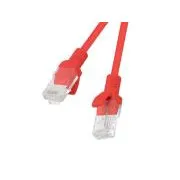 LANBERG Patchkabel CAT.6 UTP 3M rot Fluke Bestanden