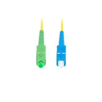 LANBERG optisches Patchkabel SM SC/APC-SC/UPC simplex 2m LSZH G657A1 Durchmesser 3mm, Farbe gelb LANBERG optisches Patchkabel SM SC/APC-SC/UPC simplex 2m LSZH G657A1 Durchmesser 3mm, Farbe gelb