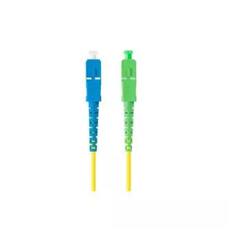 LANBERG optisches Patchkabel SM SC/APC-SC/UPC simplex 2m LSZH G657A1 Durchmesser 3mm, Farbe gelb LANBERG optisches Patchkabel SM SC/APC-SC/UPC simplex 2m LSZH G657A1 Durchmesser 3mm, Farbe gelb