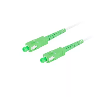 LANBERG optisches Patchkabel SM SC/APC-SC/APC simplex 35m LSZH G657B3 Durchmesser 3mm, Farbe weiß LANBERG optisches Patchkabel SM SC/APC-SC/APC simplex 35m LSZH G657B3 Durchmesser 3mm, Farbe weiß