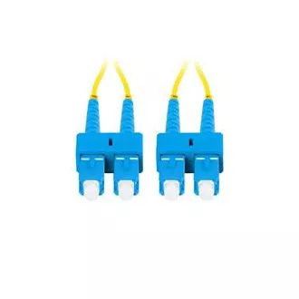 LANBERG optisches Patchkabel SM SC/UPC-SC/UPC duplex 2m LSZH G657A1 Durchmesser 3mm, Farbe gelb LANBERG optisches Patchkabel SM SC/UPC-SC/UPC duplex 2m LSZH G657A1 Durchmesser 3mm, Farbe gelb