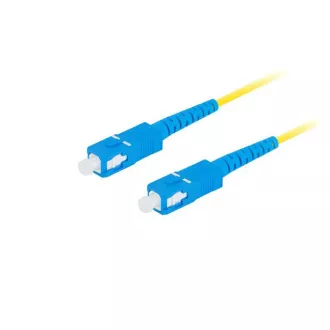LANBERG optisches Patchkabel SM SC/UPC-SC/UPC simplex 2m LSZH G657A1 Durchmesser 3mm, Farbe gelb LANBERG optisches Patchkabel SM SC/UPC-SC/UPC simplex 2m LSZH G657A1 Durchmesser 3mm, Farbe gelb