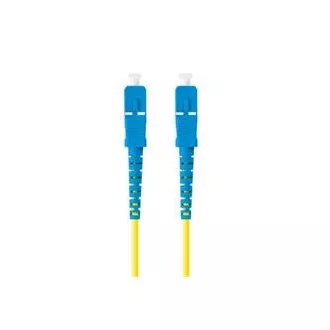 LANBERG optisches Patchkabel SM SC/UPC-SC/UPC simplex 2m LSZH G657A1 Durchmesser 3mm, Farbe gelb LANBERG optisches Patchkabel SM SC/UPC-SC/UPC simplex 2m LSZH G657A1 Durchmesser 3mm, Farbe gelb