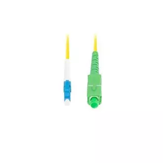 LANBERG optisches Patchkabel SM LC/UPC-SC/APC simplex 5m LSZH G657A1 Durchmesser 3mm, Farbe gelb LANBERG optisches Patchkabel SM LC/UPC-SC/APC simplex 5m LSZH G657A1 Durchmesser 3mm, Farbe gelb