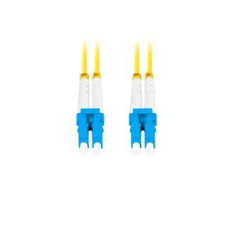 LANBERG optisches Patchkabel SM LC/UPC-LC/UPC duplex 3m LSZH G657A1 Durchmesser 3mm, Farbe gelb LANBERG optisches Patchkabel SM LC/UPC-LC/UPC duplex 3m LSZH G657A1 Durchmesser 3mm, Farbe gelb