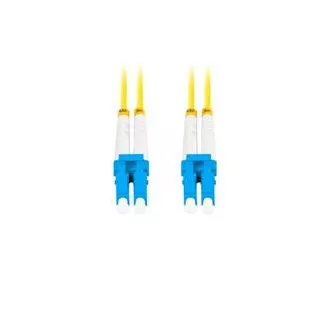 LANBERG optisches Patchkabel SM LC/UPC-LC/UPC duplex 3m LSZH G657A1 Durchmesser 3mm, Farbe gelb LANBERG optisches Patchkabel SM LC/UPC-LC/UPC duplex 3m LSZH G657A1 Durchmesser 3mm, Farbe gelb