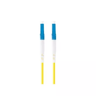 LANBERG optisches Patchkabel SM LC/UPC-LC/UPC simplex 1m LSZH G657A1 Durchmesser 3mm, Farbe gelb LANBERG optisches Patchkabel SM LC/UPC-LC/UPC simplex 1m LSZH G657A1 Durchmesser 3mm, Farbe gelb