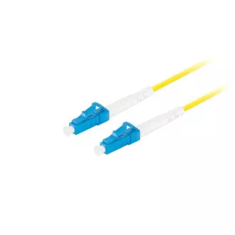 LANBERG optisches Patchkabel SM LC/UPC-LC/UPC simplex 10m LSZH G657A1 Durchmesser 3mm, Farbe gelb LANBERG optisches Patchkabel SM LC/UPC-LC/UPC simplex 10m LSZH G657A1 Durchmesser 3mm, Farbe gelb