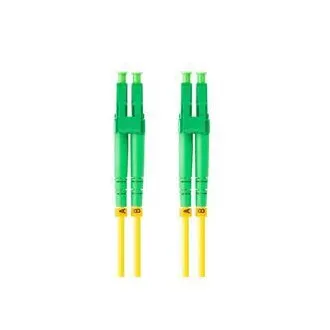 LANBERG optisches Patchkabel SM LC/APC-LC/APC duplex 2m LSZH G657A1 Durchmesser 3mm, Farbe gelb LANBERG optisches Patchkabel SM LC/APC-LC/APC duplex 2m LSZH G657A1 Durchmesser 3mm, Farbe gelb