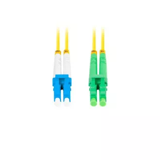 LANBERG optisches Patchkabel SM LC/APC-LC/UPC duplex 2m LSZH G657A1 Durchmesser 3mm, Farbe gelb LANBERG optisches Patchkabel SM LC/APC-LC/UPC duplex 2m LSZH G657A1 Durchmesser 3mm, Farbe gelb