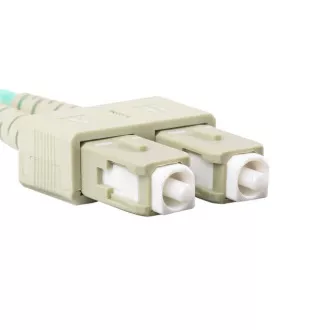 LANBERG optisches Patchkabel MM SC/UPC-SC/UPC duplex 3m LSZH OM3 50/125 Durchmesser 3mm, Farbe cyan LANBERG optisches Patchkabel MM SC/UPC-SC/UPC duplex 3m LSZH OM3 50/125 Durchmesser 3mm, Farbe cyan