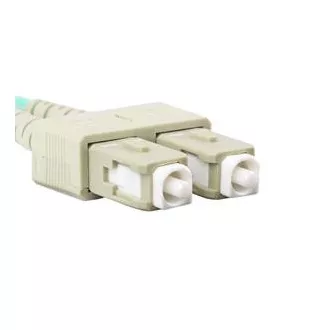 LANBERG optisches Patchkabel MM SC/UPC-SC/UPC duplex 3m LSZH OM3 50/125 Durchmesser 3mm, Farbe cyan LANBERG optisches Patchkabel MM SC/UPC-SC/UPC duplex 3m LSZH OM3 50/125 Durchmesser 3mm, Farbe cyan