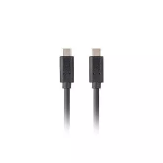 Lanberg USB-C M/M 3.1 GEN 2 Kabel 1m 10GB/S PD100W schwarz Lanberg USB-C M/M 3.1 GEN 2 Kabel 1m 10GB/S PD100W schwarz