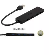 i-Tec USB3.0 HUB 4Port, passiv, SLIM