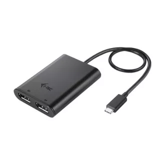 I-tec USB-C Dual 4K/60Hz (einzeln 8K/30Hz) DP Video Adapter