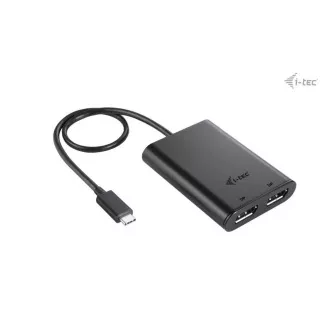 I-tec USB-C Dual 4K/60Hz (einzeln 8K/30Hz) DP Video Adapter