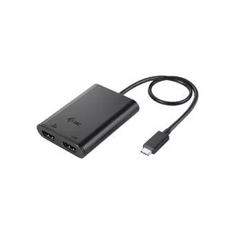 I-tec USB-C Dual 4K/60Hz (einzeln 8K/30Hz) HDMI Video Adapter