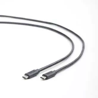 GEMBIRD CABLEXPERT USB 3.1 Typ-C auf Typ-C Kabel (CM/CM), 1m, Daten, schwarz GEMBIRD CABLEXPERT USB 3.1 Typ-C auf Typ-C Kabel (CM/CM), 1m, Daten, schwarz