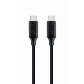 GEMBIRD CABLEXPERT USB PD (Power Delivery) Kabel, 60W, Typ-C auf Typ-C Kabel (CM/CM), 1,5m, Daten und Strom, schwarz GEMBIRD CABLEXPERT USB PD (Power Delivery) Kabel, 60W, Typ-C auf Typ-C Kabel (CM/CM), 1,5m, Daten und Strom, schwarz