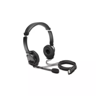 KENSINGTON USB-HiFi-Kopfhörer mit Mikrofon und Lautstärkeregler