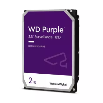 WD PURPLE WD23PURZ 2TB SATA/600 256MB Cache, geräuscharm, CMR WD PURPLE WD23PURZ 2TB SATA/600 256MB Cache, geräuscharm, CMR