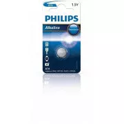 Philips Knopfzellenbatterie A76, alkalisch - 1Stück (LR44)