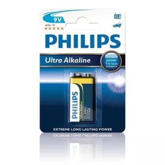 Philips Batterie 9V ExtremeLife , alkalisch - 1 Stk. Philips Batterie 9V ExtremeLife , alkalisch - 1 Stk.