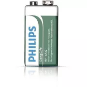Philips 9V LongLife Zinkchlorid-Batterie - 1 Stk.