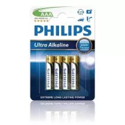 Philips Batterien AAA ExtremeLife , alkalisch - 4 Stück