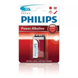 Philips 9V PowerLife-Batterie, alkalisch - 1 Stk. Philips 9V PowerLife-Batterie, alkalisch - 1 Stk.