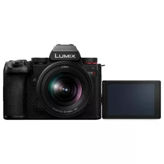 Panasonic Lumix DC-S5 Mark II   Lumix S 20-60 mm f/3,5-5,6 Macro O.I.S. 24,2 Mpx, schwarz