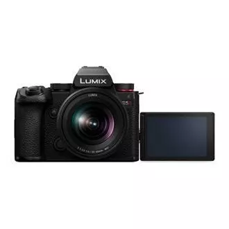Panasonic Lumix DC-S5 Mark II   Lumix S 20-60 mm f/3,5-5,6 Macro O.I.S. 24,2 Mpx, schwarz