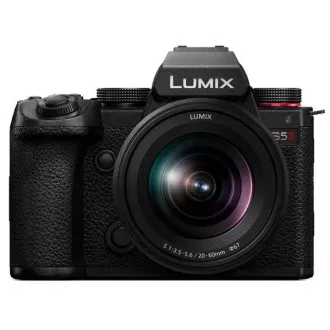 Panasonic Lumix DC-S5 Mark IIx Lumix S 20-60 mm f/3.5-5.6 Macro O.I.S., DSLM, 24,2 Mpx, schwarz Panasonic Lumix DC-S5 Mark IIx Lumix S 20-60 mm f/3.5-5.6 Macro O.I.S., DSLM, 24,2 Mpx, schwarz
