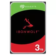 Seagate IronWolf, NAS-Festplatte, 3TB, 3,5", SATAIII, 256MB Cache, 5.400RPM