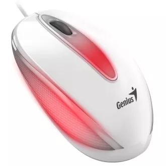 Genius DX-Mini / Maus, kabelgebunden, optisch, 1000DPI, 3 Tasten, USB, RGB LED, weiß Genius DX-Mini / Maus, kabelgebunden, optisch, 1000DPI, 3 Tasten, USB, RGB LED, weiß