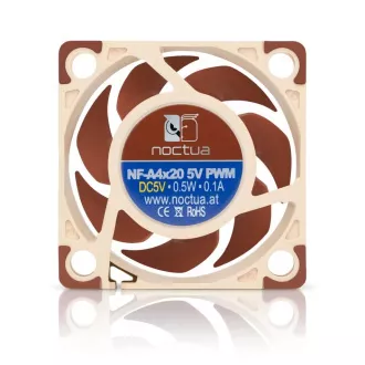 Noctua NF-A4x20 5V PWM, 40x40x20mm, 4-polig, 5000 RPM Noctua NF-A4x20 5V PWM, 40x40x20mm, 4-polig, 5000 RPM
