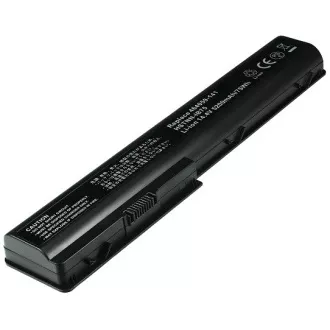 2-Power-Akku für HP/COMPAQ HDX X18series/HDX18 series/Pavilion DV7series/DV8 series Li-ion (8Zellen), 14,4V, 5200mAh 2-Power-Akku für HP/COMPAQ HDX X18series/HDX18 series/Pavilion DV7series/DV8 series Li-ion (8Zellen), 14,4V, 5200mAh