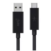 Belkin USB-C/USB-A 3.1 Kabel, 0.9m, schwarz