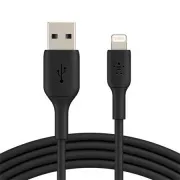 Belkin BOOST CHARGE™ Lightning/USB-A-Kabel, 1 m, schwarz