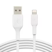 Belkin BOOST CHARGE™ Lightning/USB-A-Kabel, 2 m, weiß