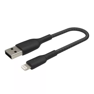 Belkin BOOST CHARGE™ Lightning/USB-A Kabel, 15cm, schwarz - langlebig